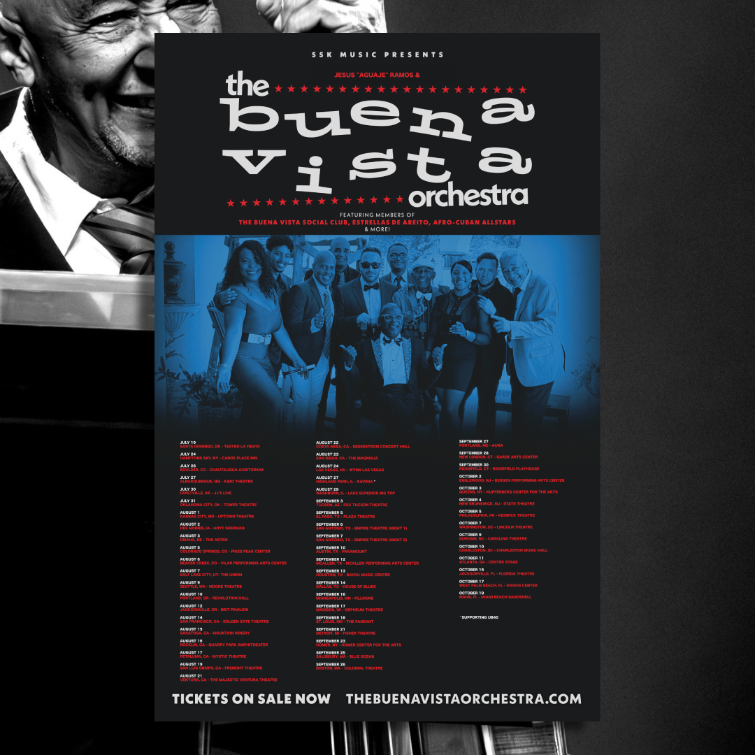 Jesus "Aguaje" Ramos Tour Poster